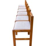 Ensemble de 6 chaises de cuisine italiennes, 1960