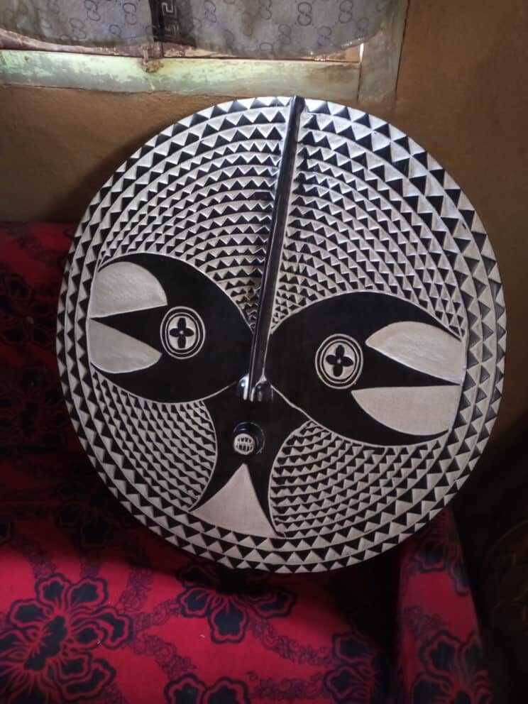 African Bwa Mossi Sun Mask