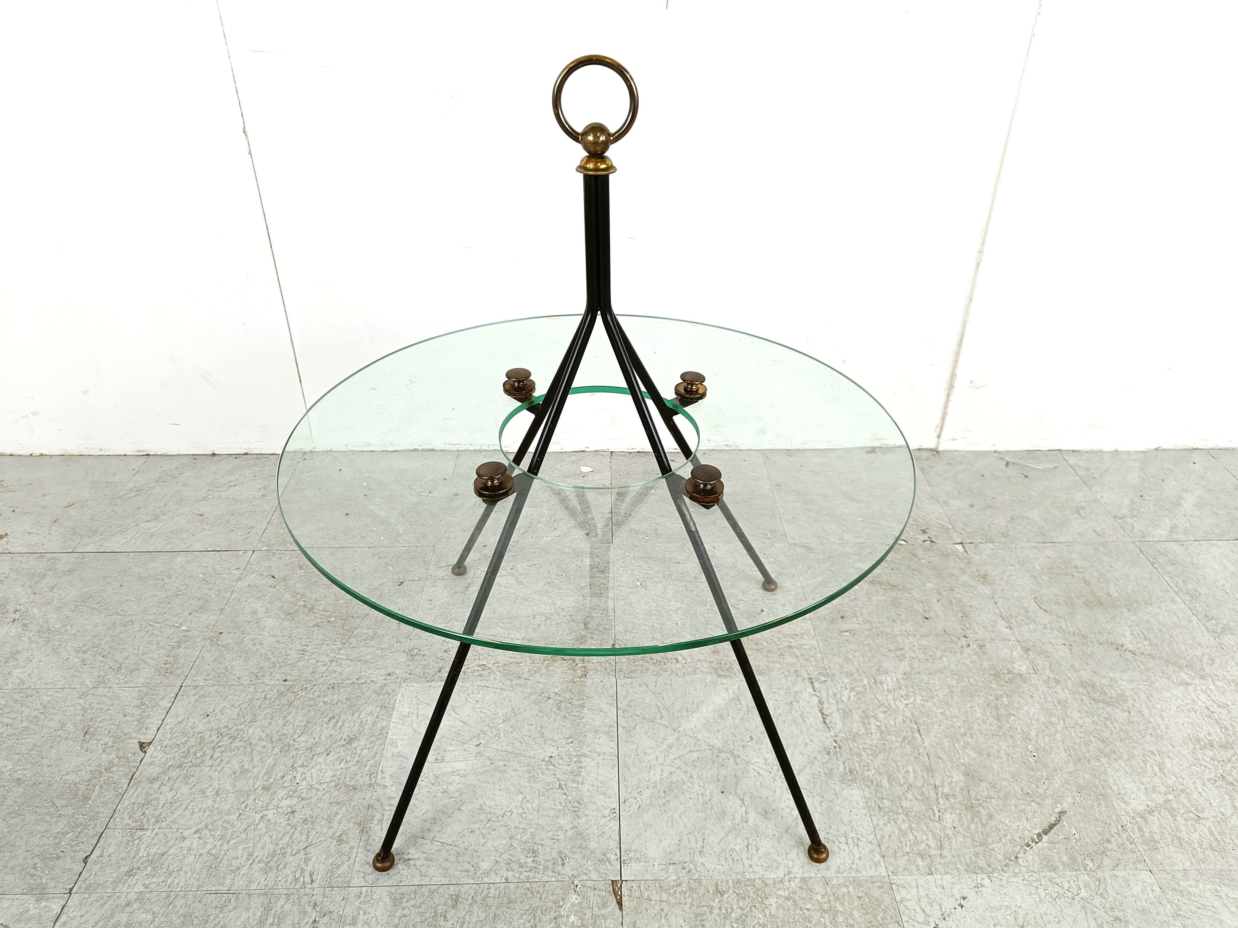 Mid-Century French Coffee Table by Claude Delor, 1950s