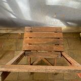 Folding wooden chair