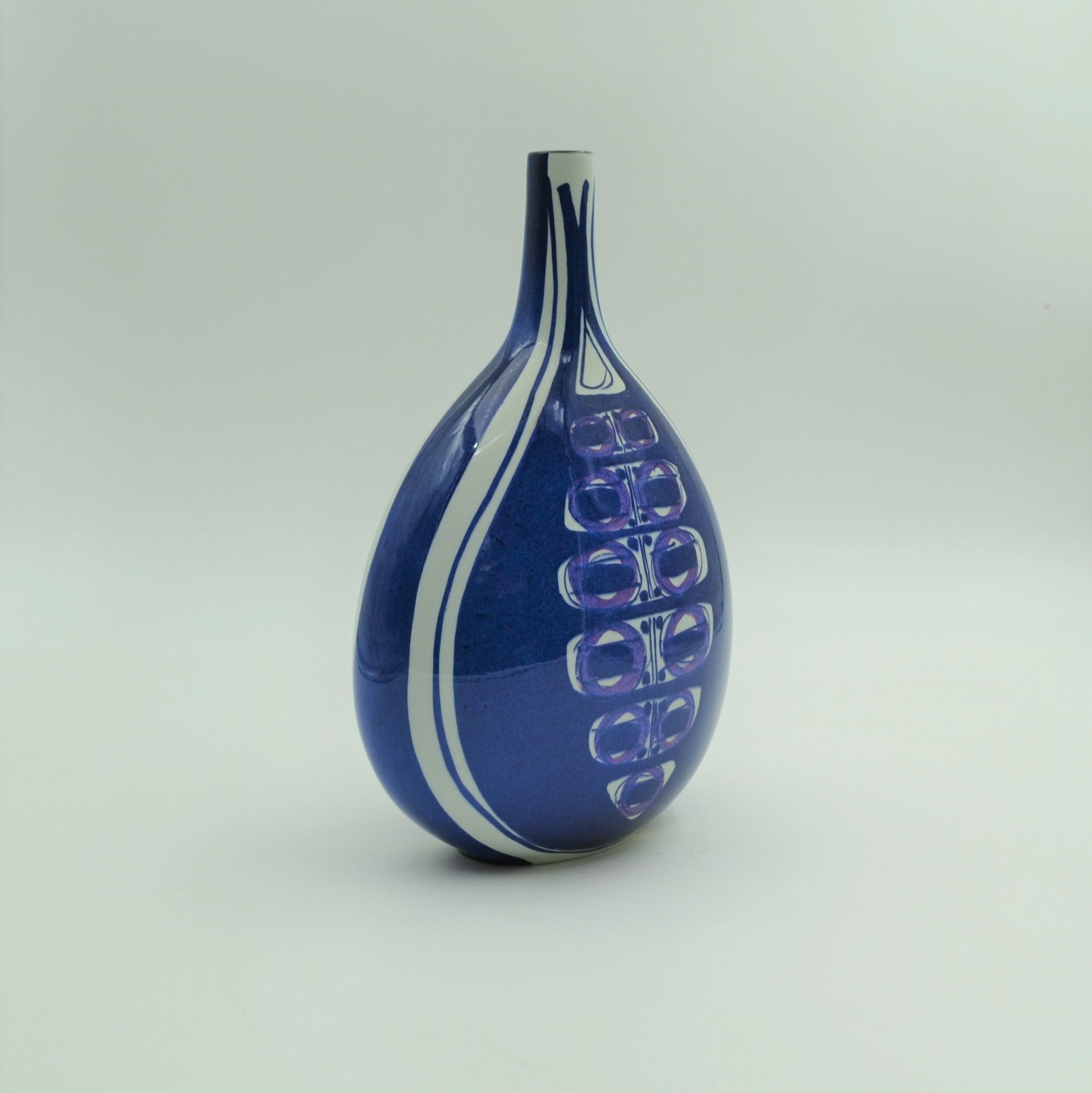 Tenera series earthenware vase by Inge-Lise Koefoed for Royal Copenhagen