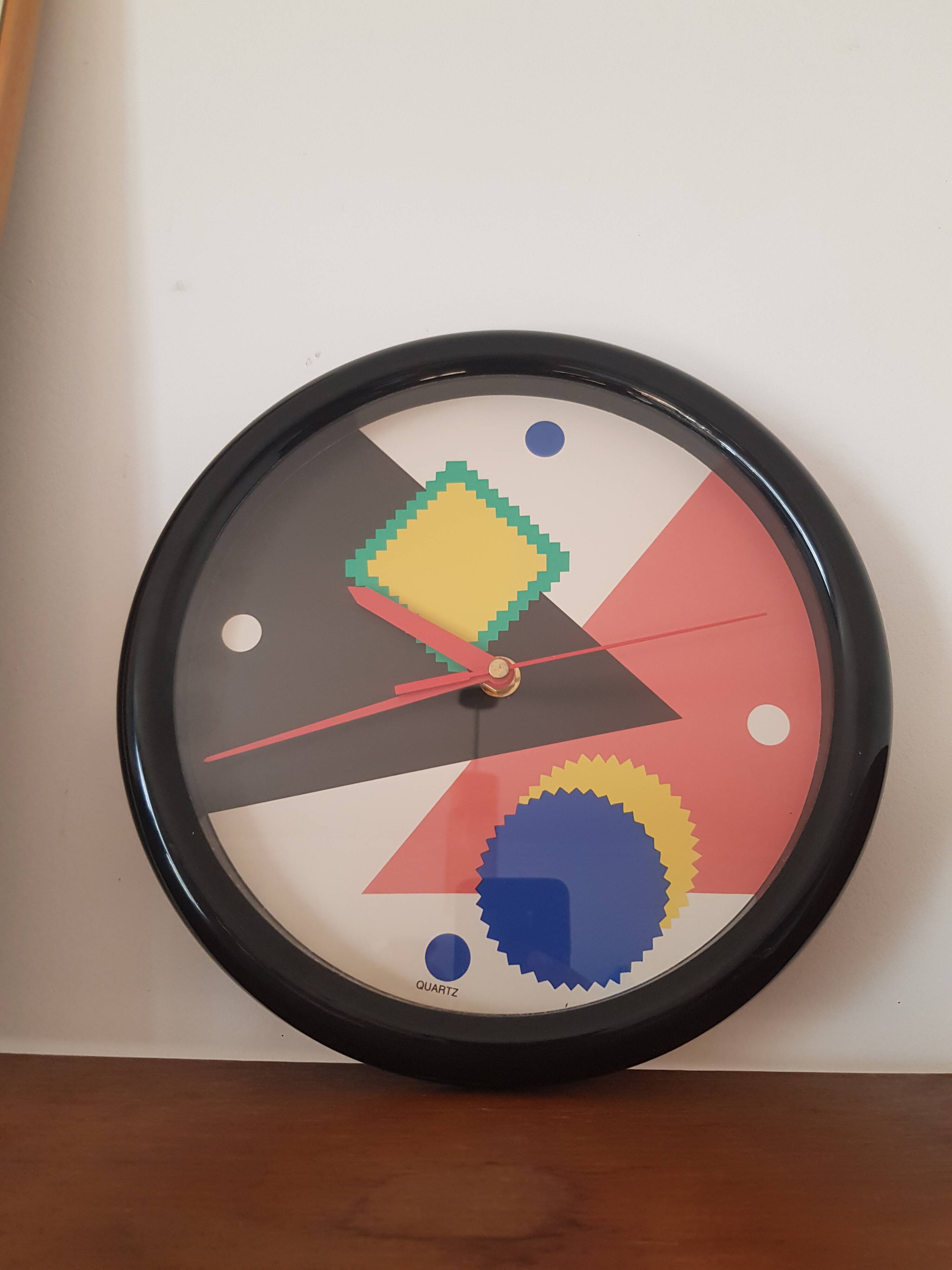 80s ikea wall clock