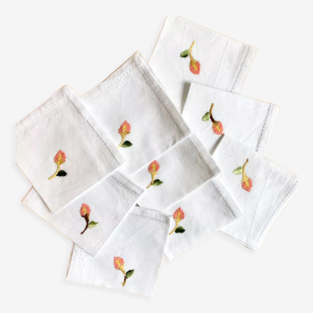 Vintage embroidered napkin