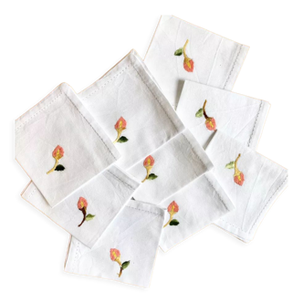 Vintage embroidered napkin