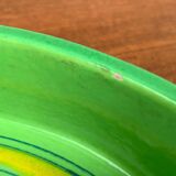 Italian ceramic platter from the mid-century by Bitossi for Rosenthal Netter, 1960s.