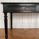 Antique Napoleon desk in blackened wood