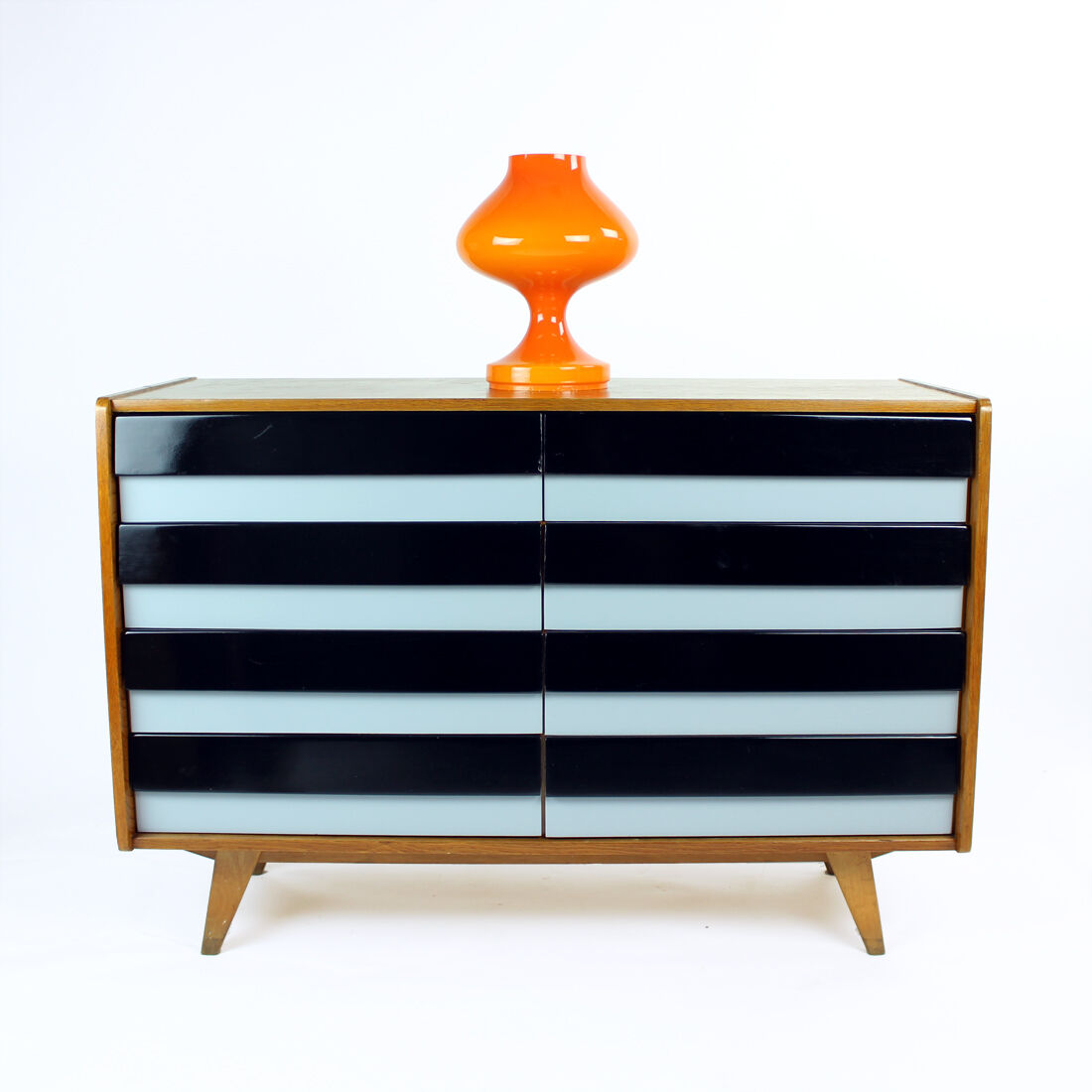 Jiri Jiroutek u 450 type chest of drawers for interier praha, czechoslovakia 1960s