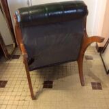 Fauteuil Chesterfield vert