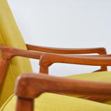 Yellow pen armchair