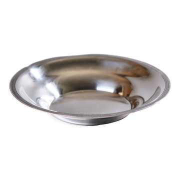 Orfèvrerie de France plat en cuivre plaqué argent