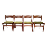 4 chaises scandinaves, 1960