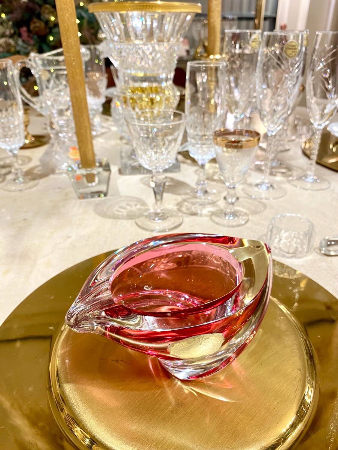 Cendrier Val Saint Lambert 1960