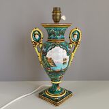 Gabriel Fourmaintraux Pottery of Desvres lamp base