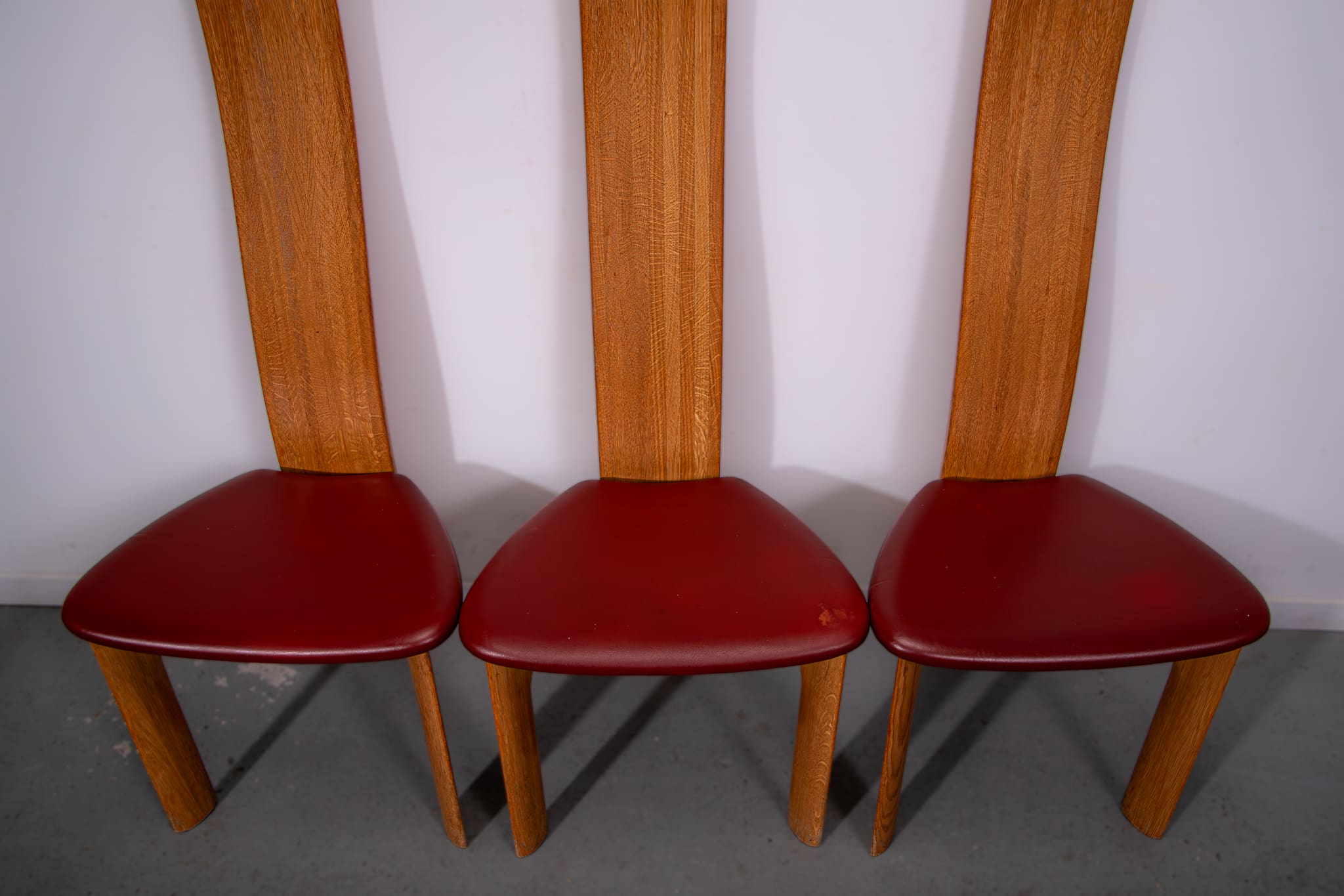 8 chaises Iris par Bob Van den Berghe pour Van den Berghe – Pauvers