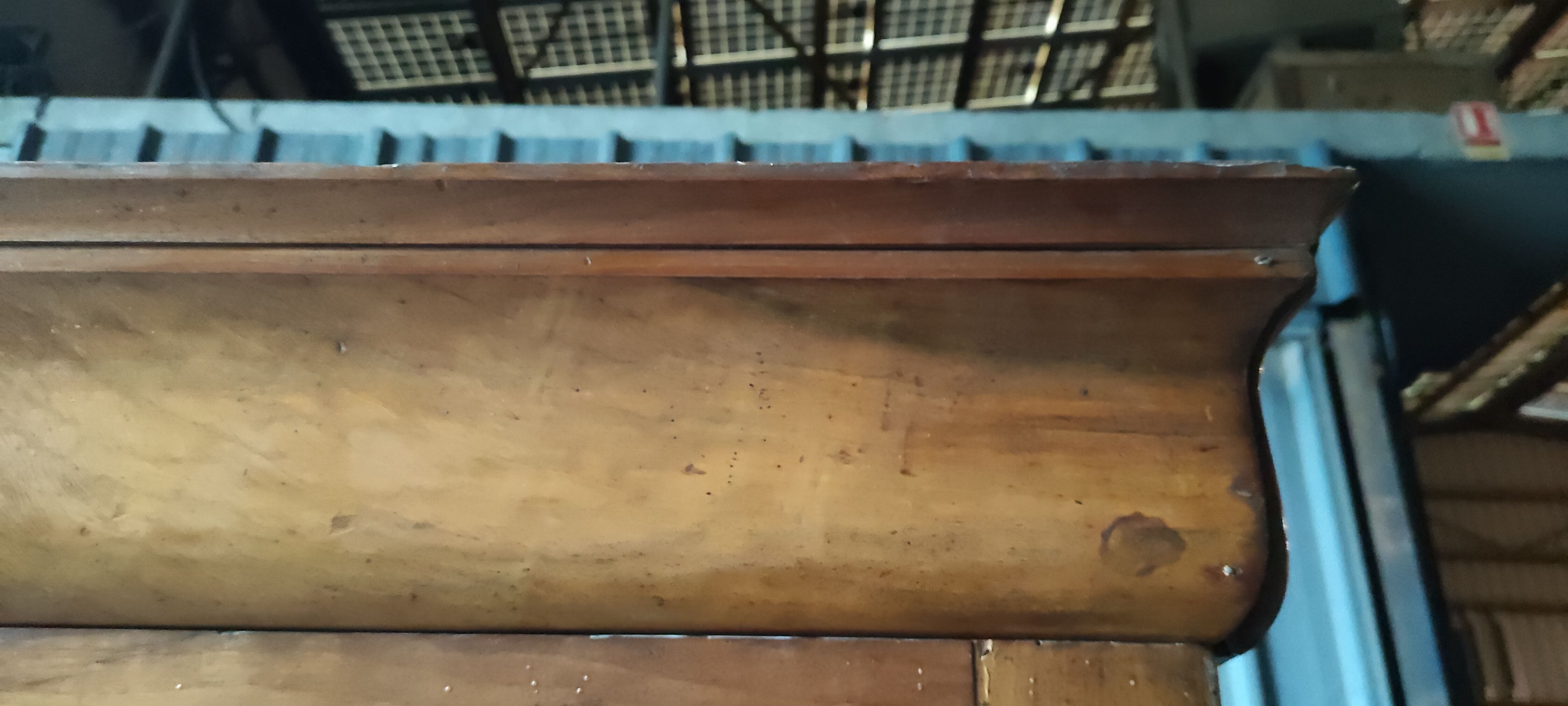 Wardrobe two doors Louis Philippe walnut