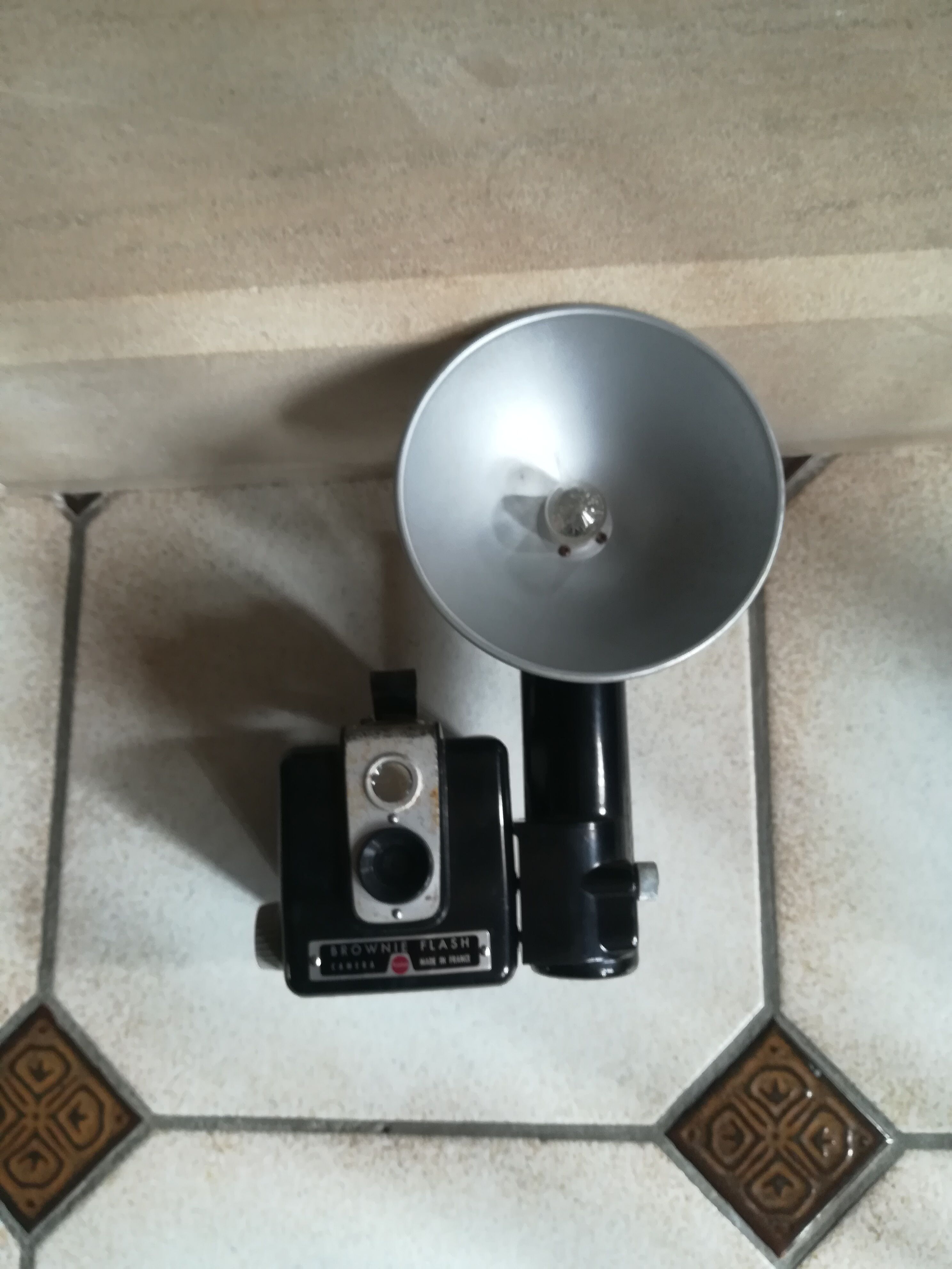 Kodak Brownie Flash with remote Flash