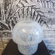 Lampe champignon en verre italien 1970