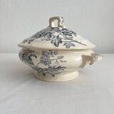 "Hawthorn" ironstone soup tureen, Longchamp earthenware factory
