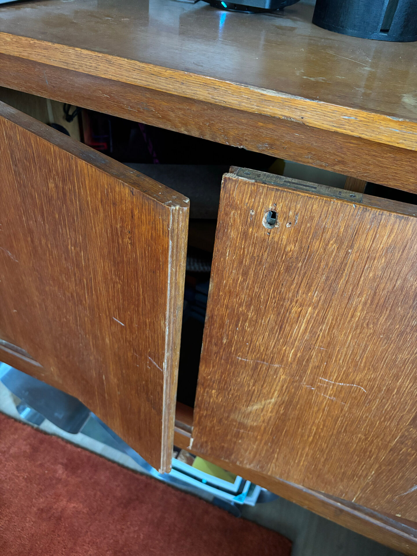 Enfilade vintage années 70 Polymeubles frères David