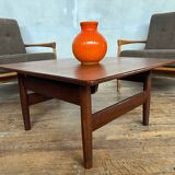 Scandinavian teak coffee table by Karl Sørlie and produced by Sørlie & Sonner 1960