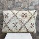 Vintage Berber wool cushion cover: Moroccan rug cushion,