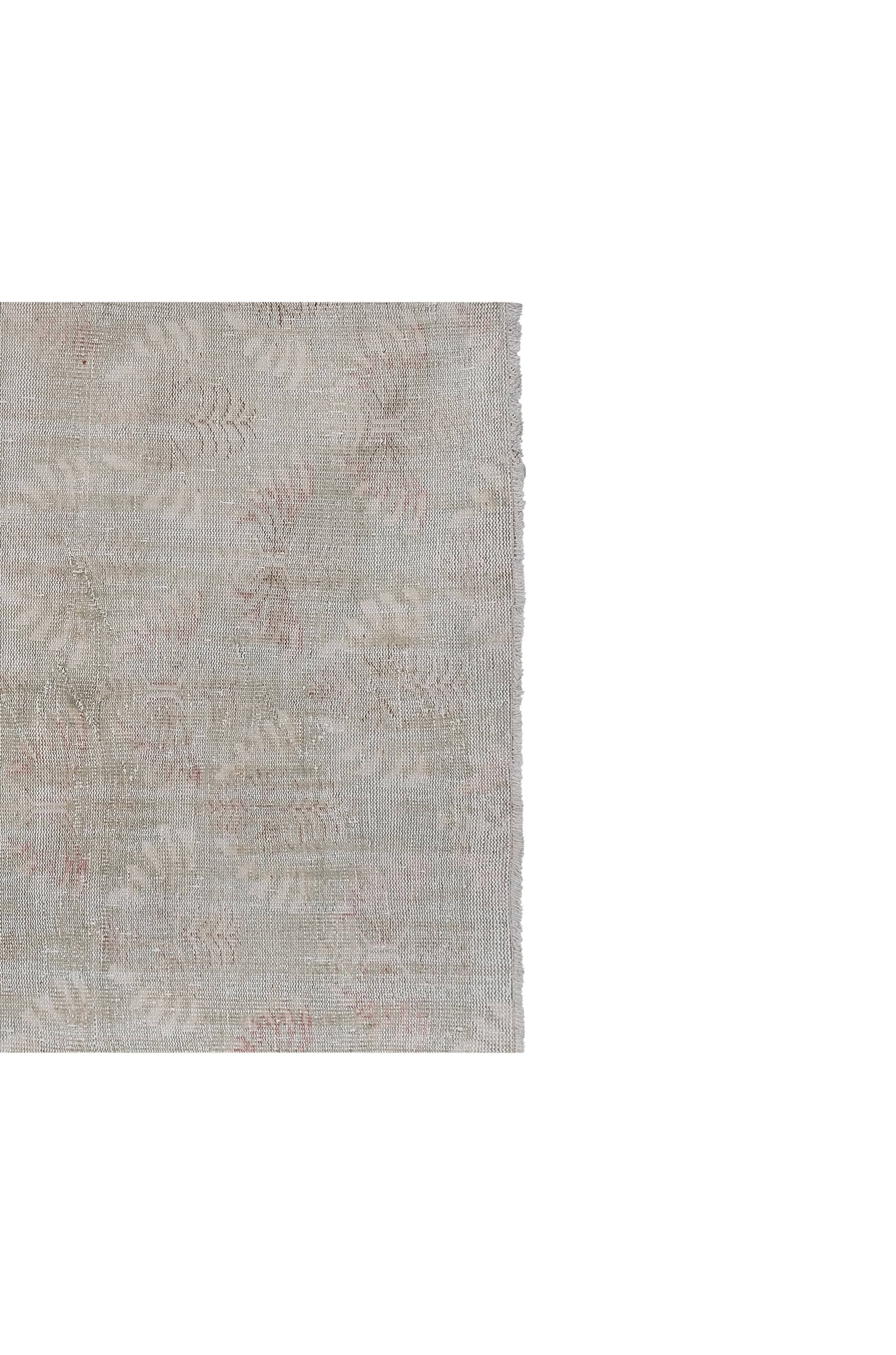 Vintage Turkish Oushak Rug Handwoven 140x222 cm