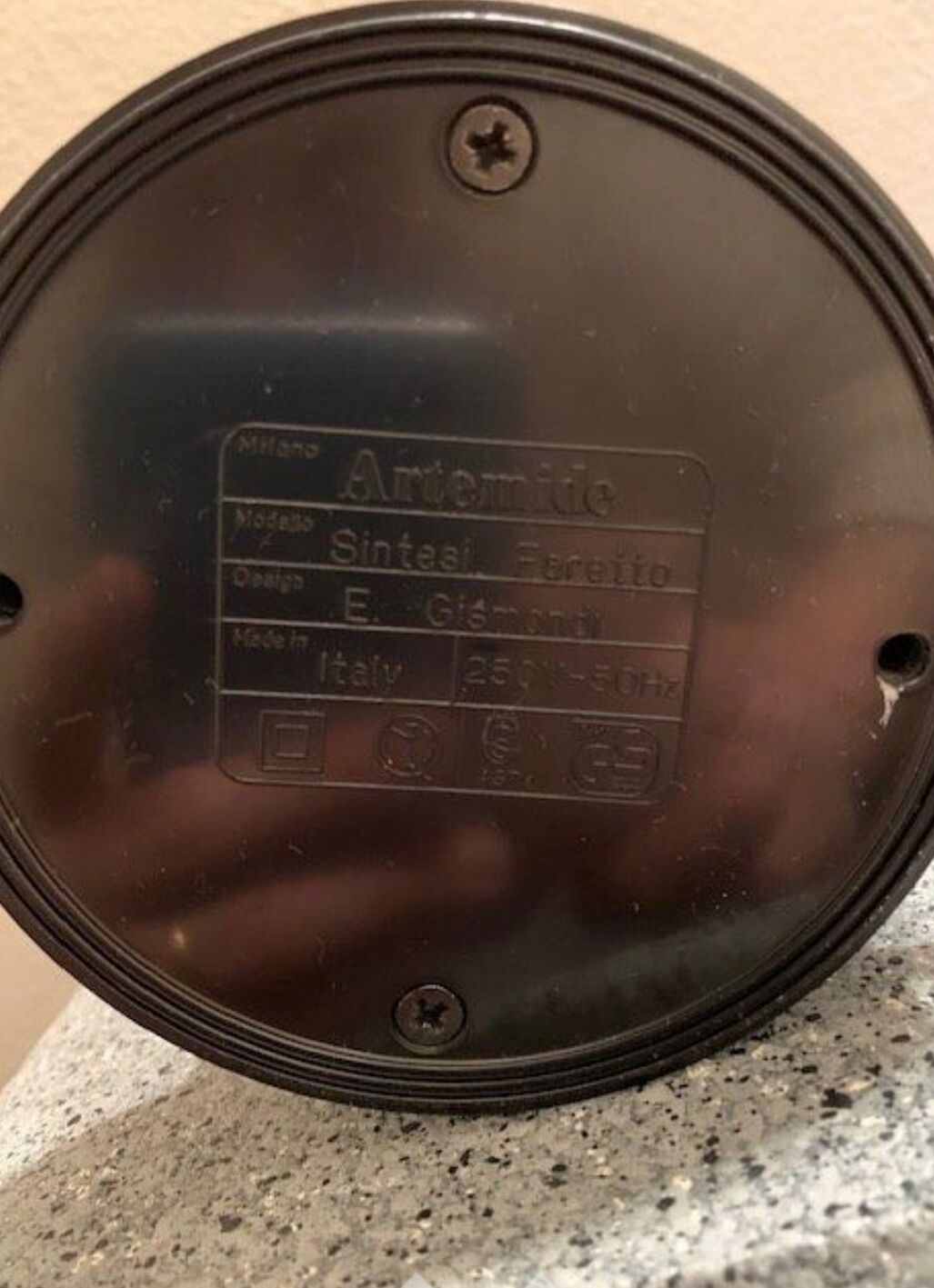 Artemide Sintesi lamp