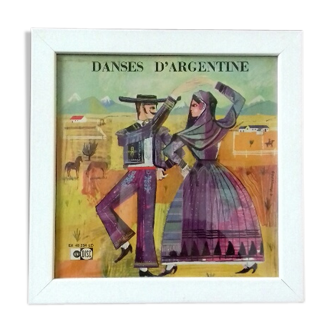 Illustration danses d'Argentine