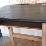 Black and natural children's desk