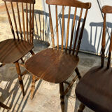 Set of 7 Baumann Tacoma bistro chairs