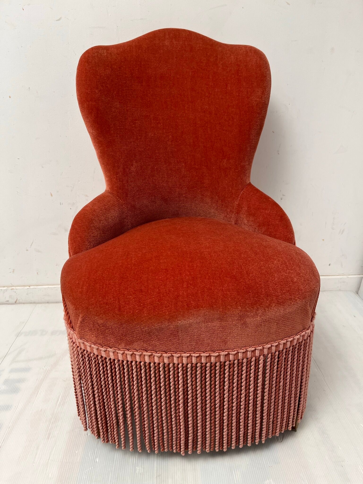 Vintage toad armchair