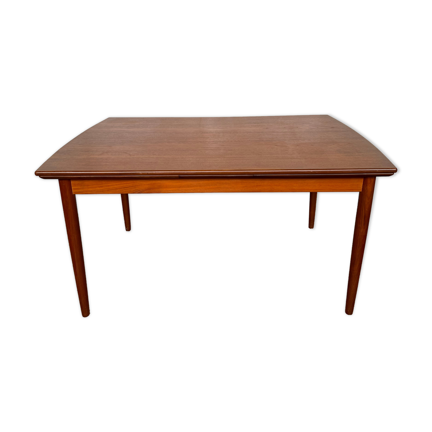 Scandinavian table in vintage teak 1960 Samcom edition