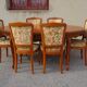 Large oval table in Regency style, extensions under the top.