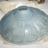 Pair of pressed glass cups