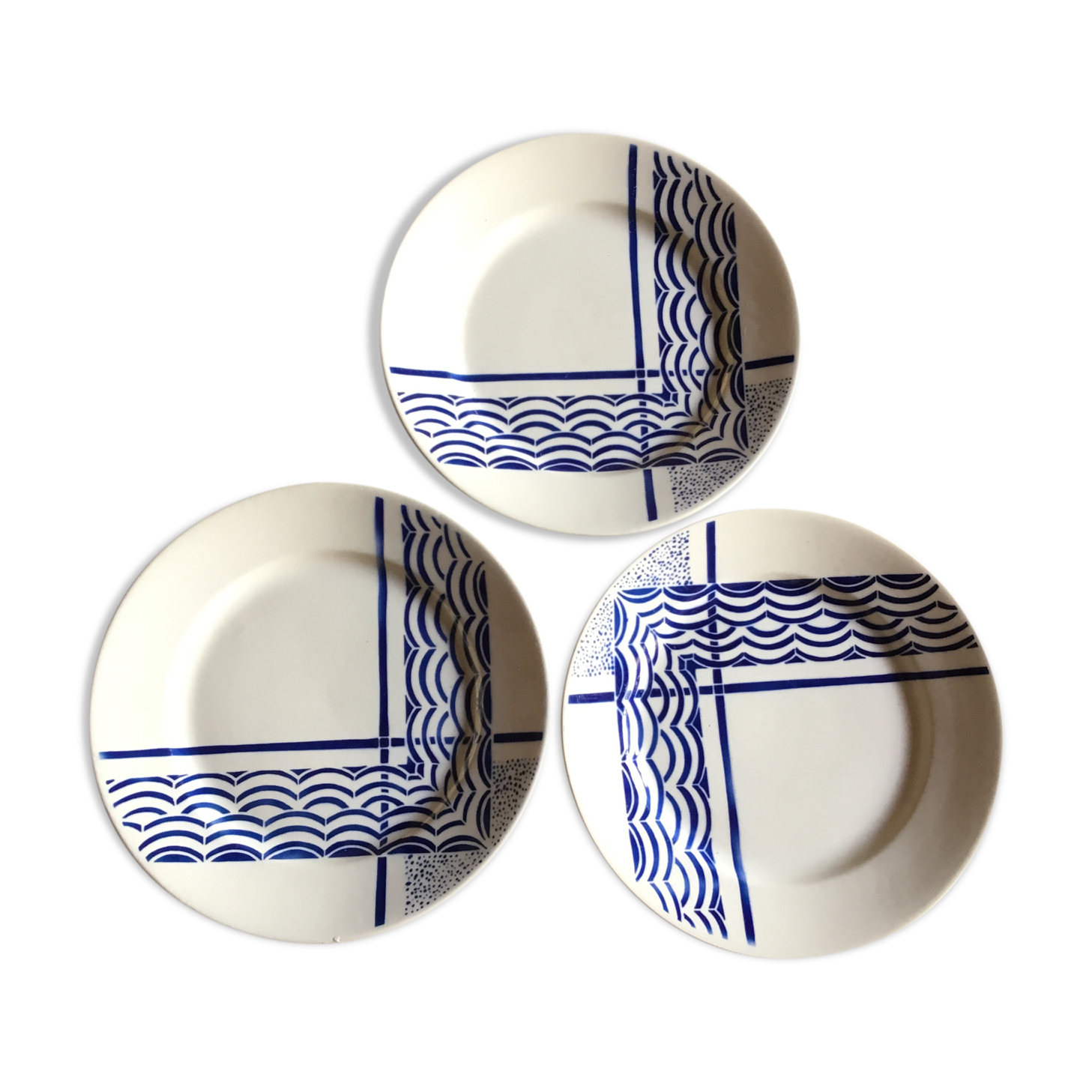 Vintage dessert plates