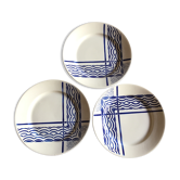 Assiettes à dessert vintage