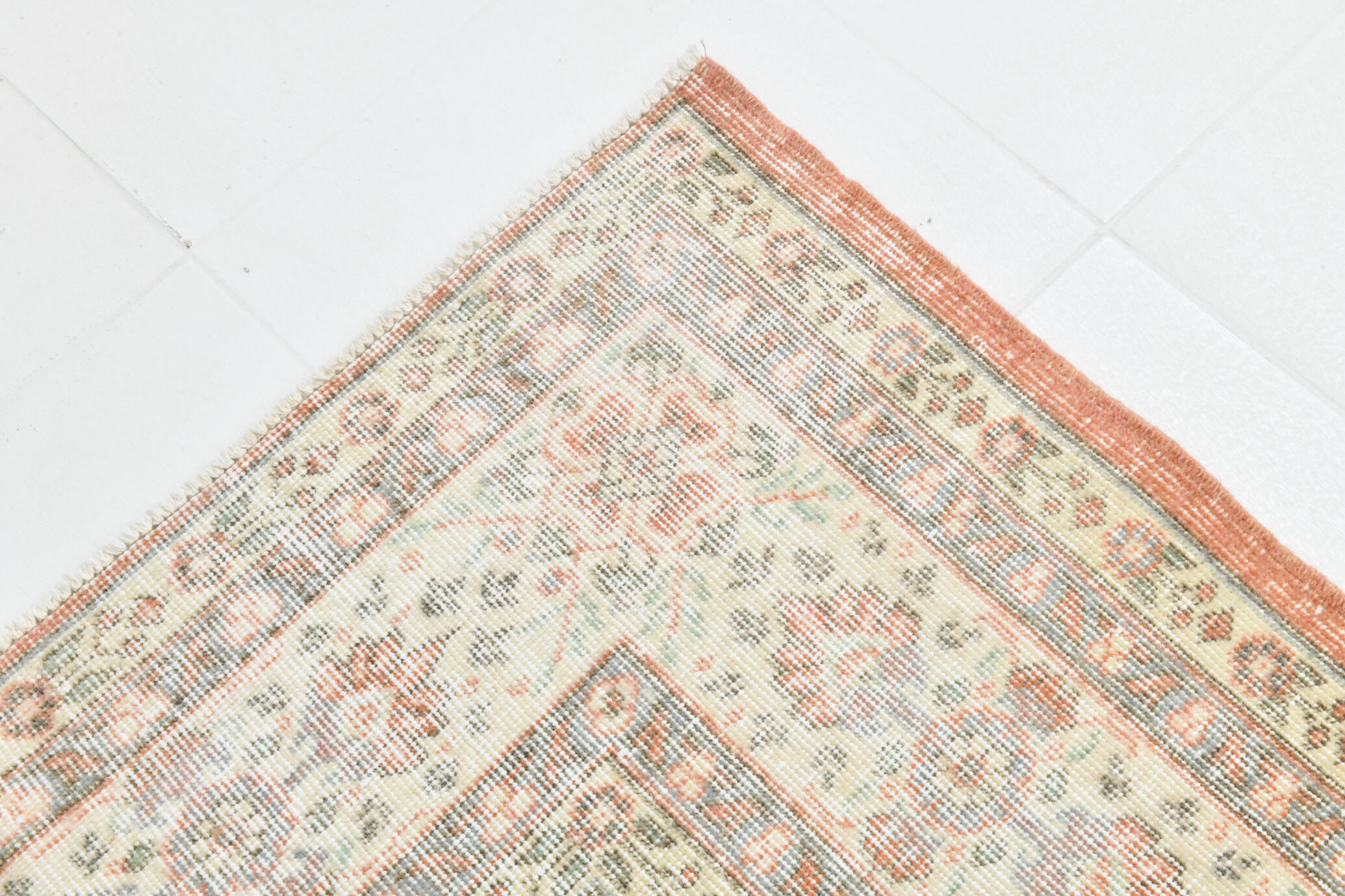 10x13 peach red oversized persian rug, 290x388cm