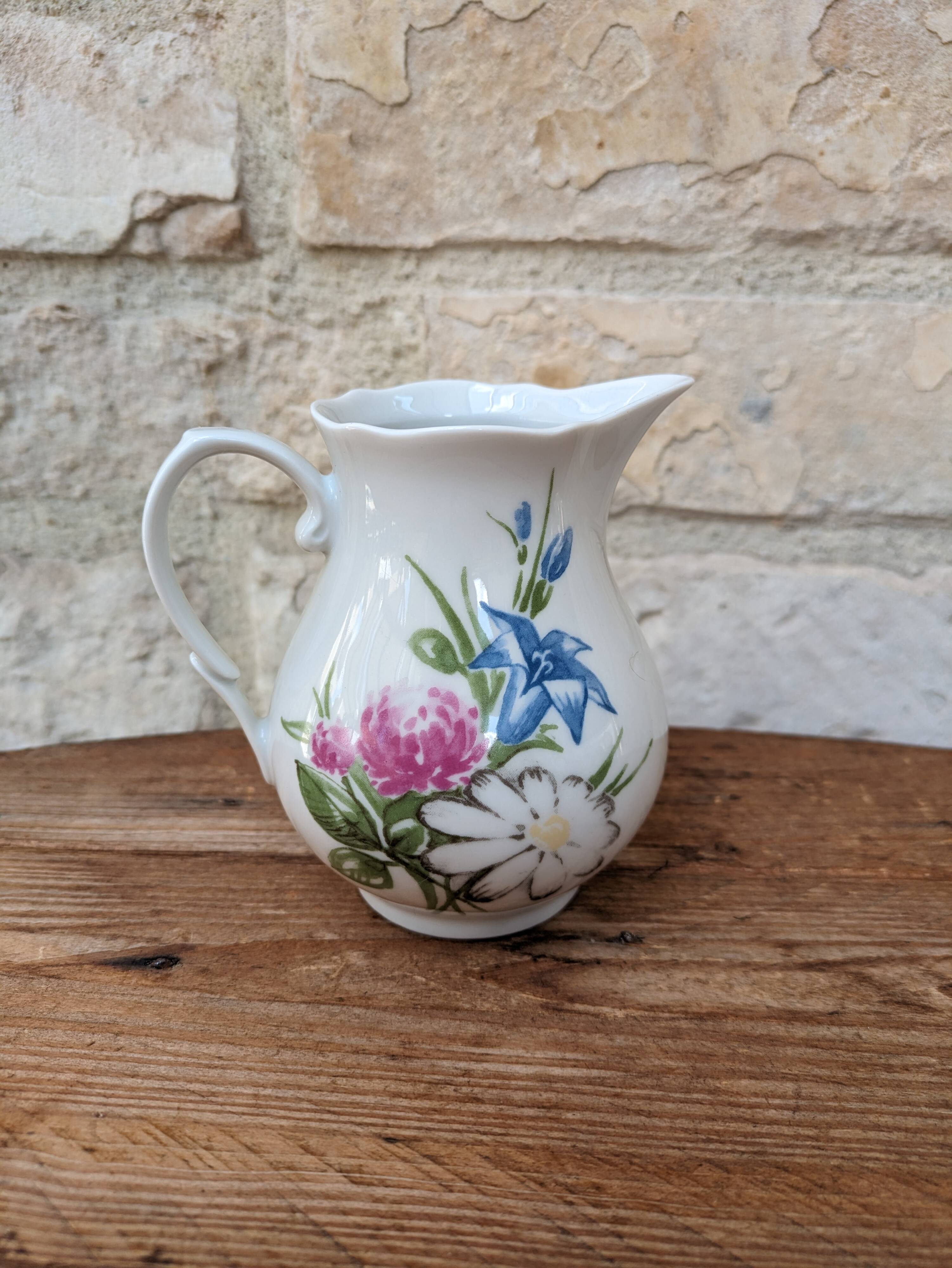 Kahla flower pattern milk jug