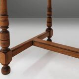 20th Century Belgian Oak Dining Table