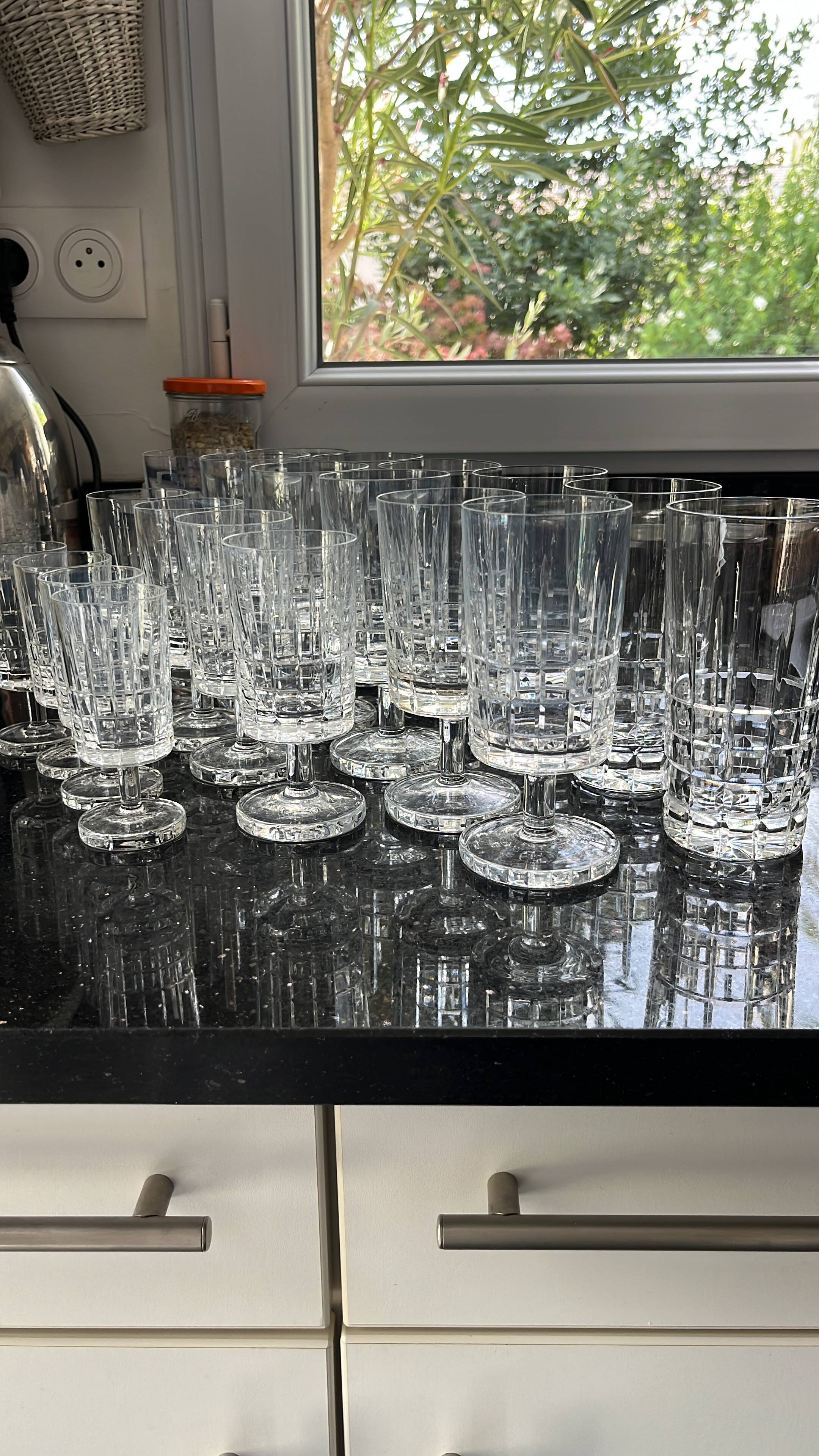 Verres en cristal