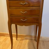 Bedside table XV solid wood mahogany