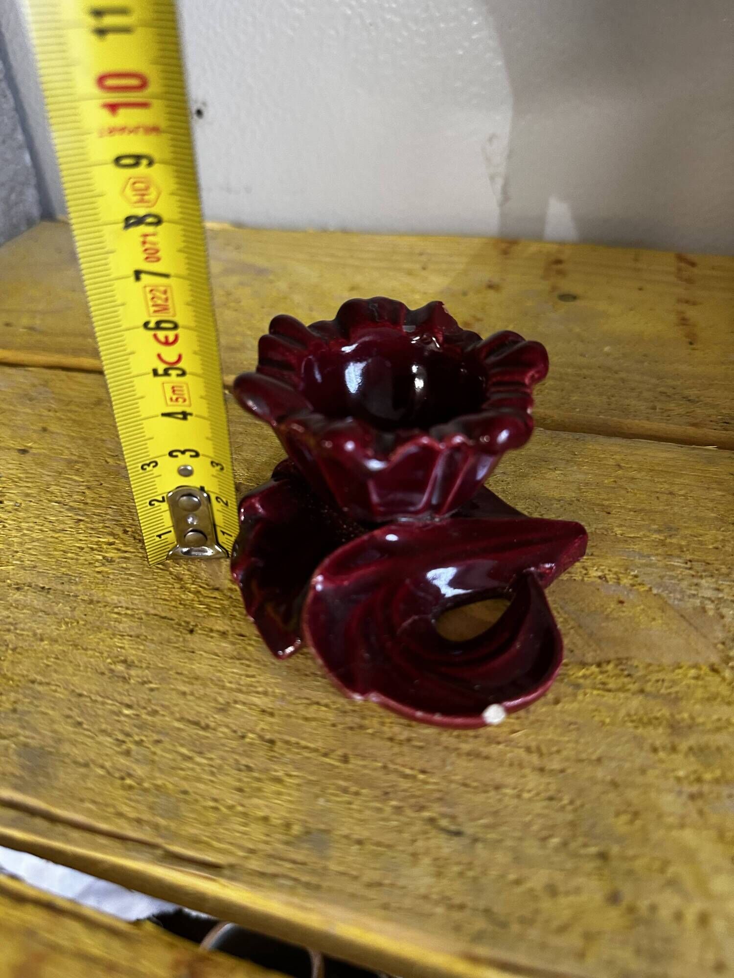 Ceramic Candle Holder Vallauris 1950s signed CAB
