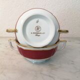 Écuelle à bouillon en porcelaine de Limoges Raynaud