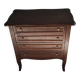 Meuble bas travailleuse chêne massif vintage commode