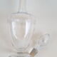 Baccarat crystal carafe, engraved frieze model, circa 1910