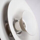 Danish vintage pendant lamp Radius by Erik Balslev, Fog og Morup, 1977