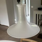 opaline pendant light - Sweden, 1970s