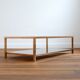 Coffee table in gold plated and smoked glass Belgo Chrom 70s / 80s