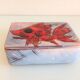 Box in red and gray ceramic of Vallauris / vintage years 60-70