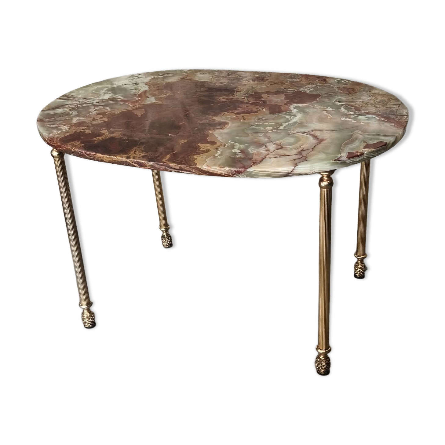 Marble coffee table